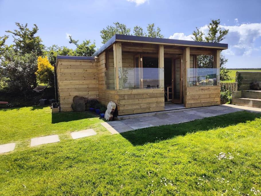 Little Swelle Cabin With Awesome Sea Views Poundstock Dış mekan fotoğraf